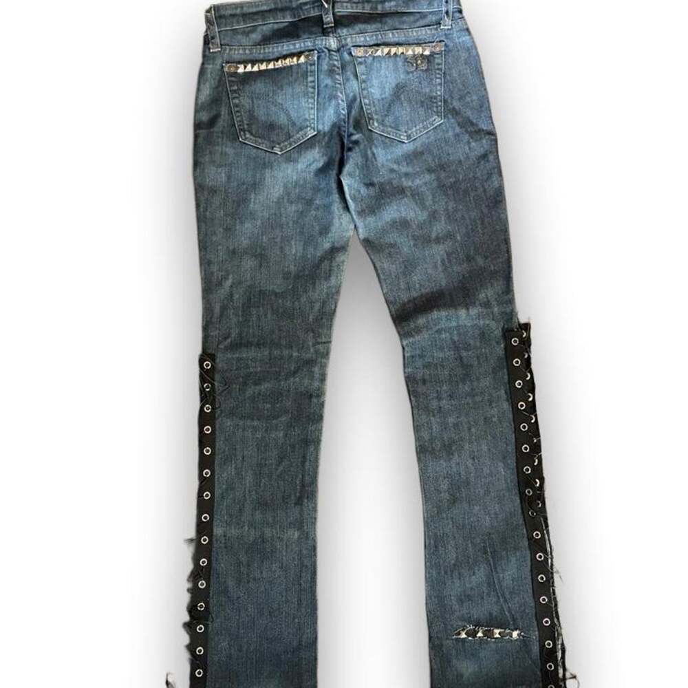 One of One Reworked Low Rise Jeans - Picture 4 of 5